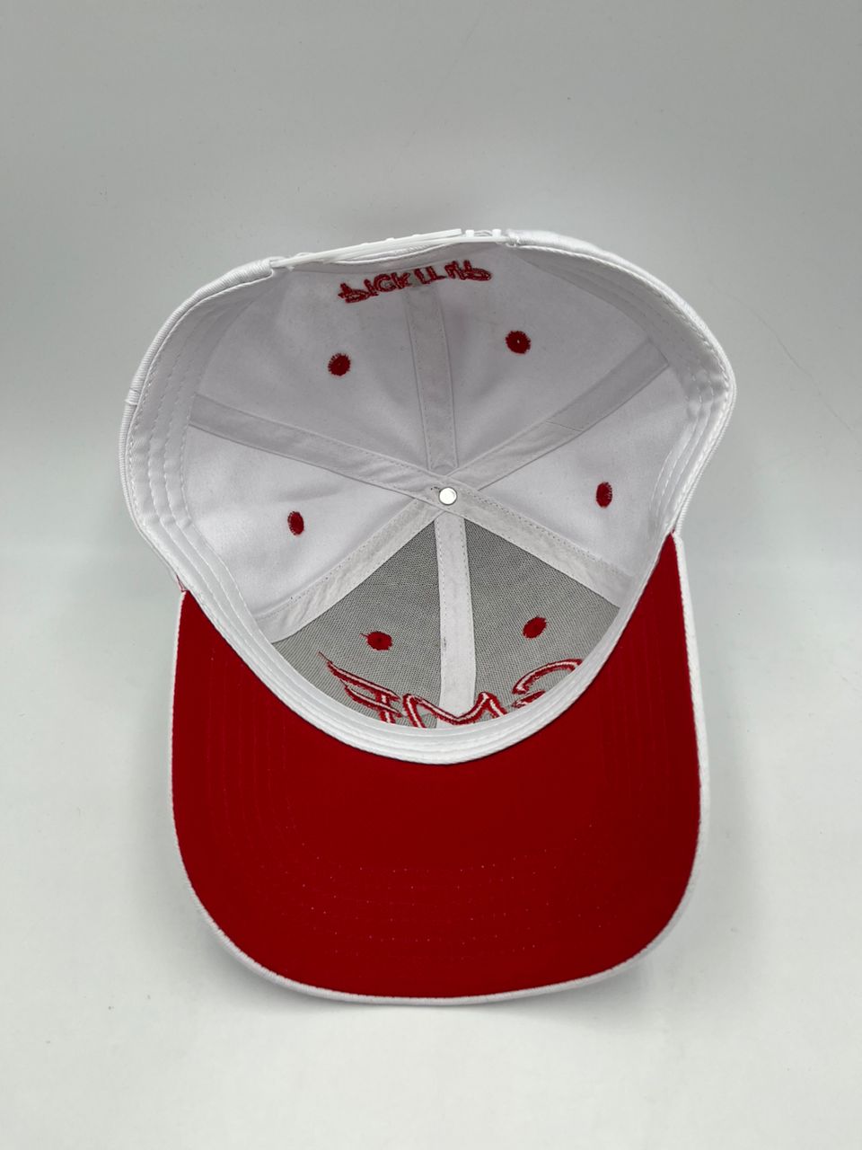 White & Red Hat